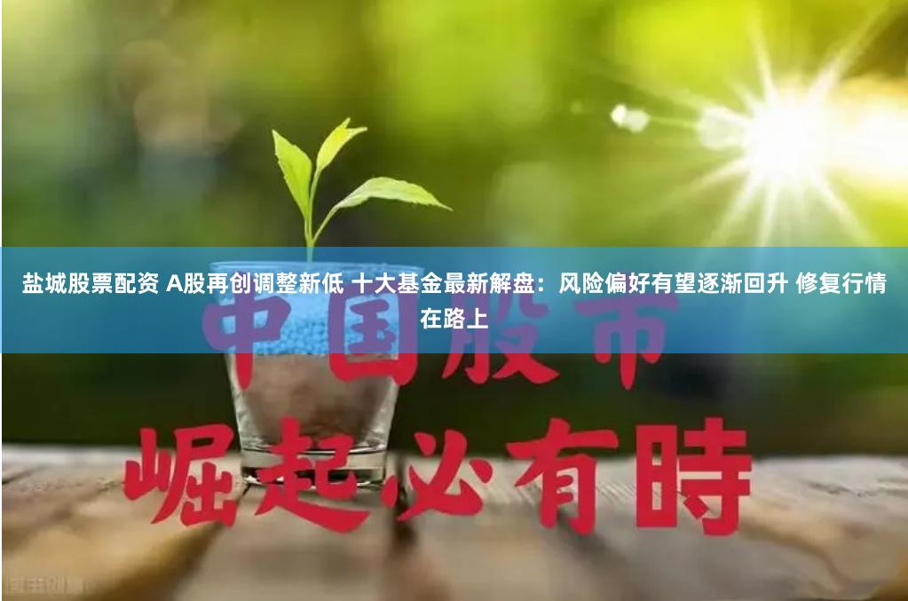 盐城股票配资 A股再创调整新低 十大基金最新解盘：风险偏好有望逐渐回升 修复行情在路上