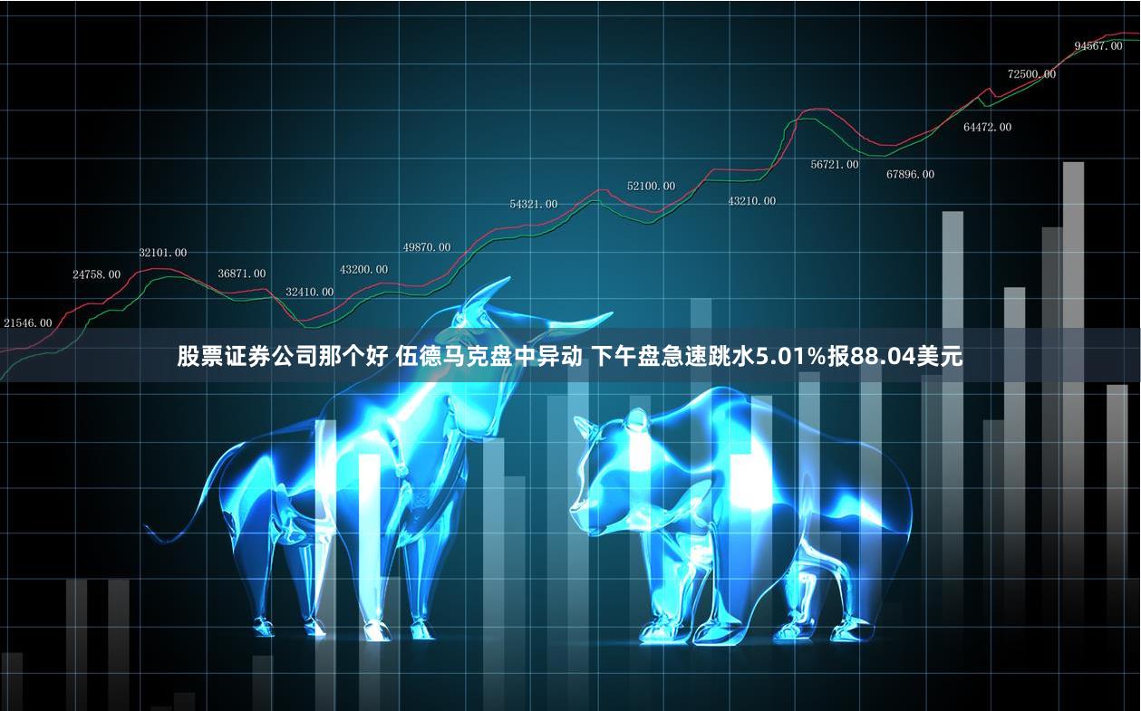 股票证券公司那个好 伍德马克盘中异动 下午盘急速跳水5.01%报88.04美元